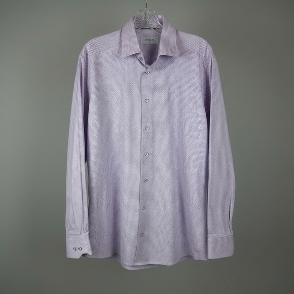 Eton Other - Eton Men's Purple Dress Shirt